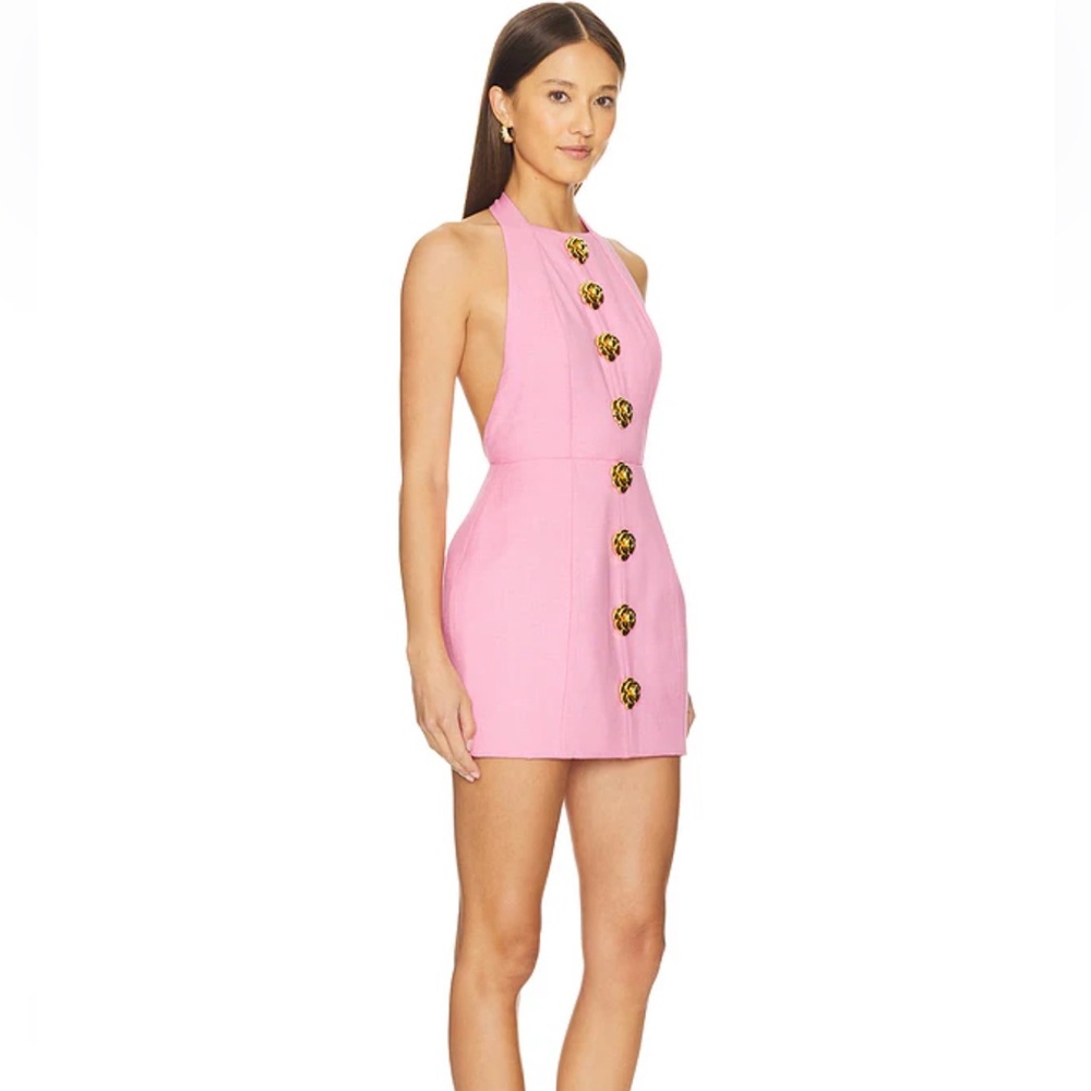 NWT Atoir The Tiffany Dress in Pink & Gold